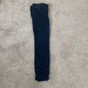 Dark blue jeans